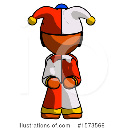 Royalty-Free (RF) Orange Design Mascot Clipart Illustration by Leo Blanchette - Stock Sample #1573566