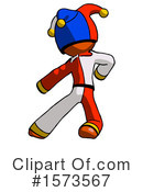 Orange Design Mascot Clipart #1573567 by Leo Blanchette