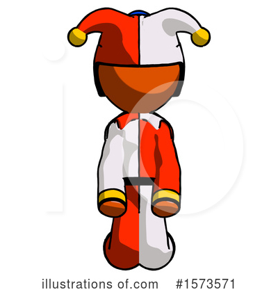 Royalty-Free (RF) Orange Design Mascot Clipart Illustration by Leo Blanchette - Stock Sample #1573571