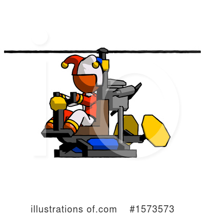 Royalty-Free (RF) Orange Design Mascot Clipart Illustration by Leo Blanchette - Stock Sample #1573573