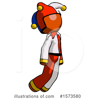 Royalty-Free (RF) Orange Design Mascot Clipart Illustration by Leo Blanchette - Stock Sample #1573580