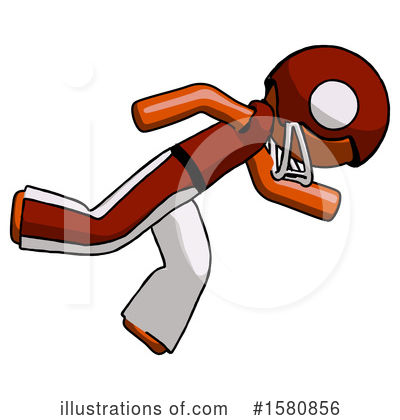 Royalty-Free (RF) Orange Design Mascot Clipart Illustration by Leo Blanchette - Stock Sample #1580856