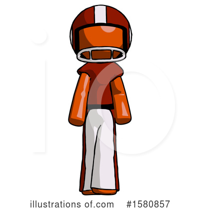 Royalty-Free (RF) Orange Design Mascot Clipart Illustration by Leo Blanchette - Stock Sample #1580857