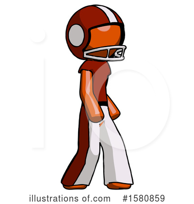 Royalty-Free (RF) Orange Design Mascot Clipart Illustration by Leo Blanchette - Stock Sample #1580859