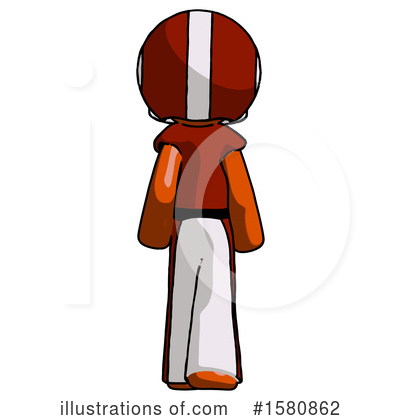Royalty-Free (RF) Orange Design Mascot Clipart Illustration by Leo Blanchette - Stock Sample #1580862