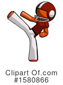 Orange Design Mascot Clipart #1580866 by Leo Blanchette