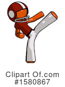 Orange Design Mascot Clipart #1580867 by Leo Blanchette
