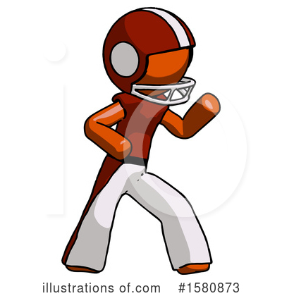 Royalty-Free (RF) Orange Design Mascot Clipart Illustration by Leo Blanchette - Stock Sample #1580873
