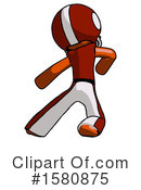 Orange Design Mascot Clipart #1580875 by Leo Blanchette