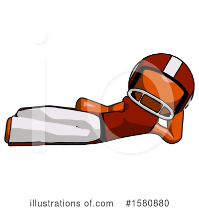 Royalty-Free (RF) Orange Design Mascot Clipart Illustration by Leo Blanchette - Stock Sample #1580880