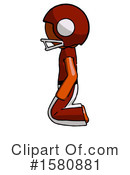 Orange Design Mascot Clipart #1580881 by Leo Blanchette
