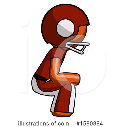 Royalty-Free (RF) Orange Design Mascot Clipart Illustration by Leo Blanchette - Stock Sample #1580884