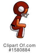 Orange Design Mascot Clipart #1580884 by Leo Blanchette