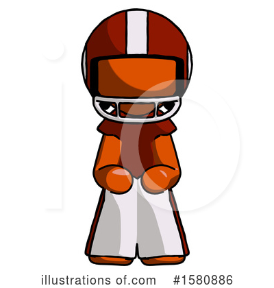 Royalty-Free (RF) Orange Design Mascot Clipart Illustration by Leo Blanchette - Stock Sample #1580886