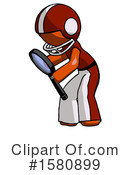 Orange Design Mascot Clipart #1580899 by Leo Blanchette