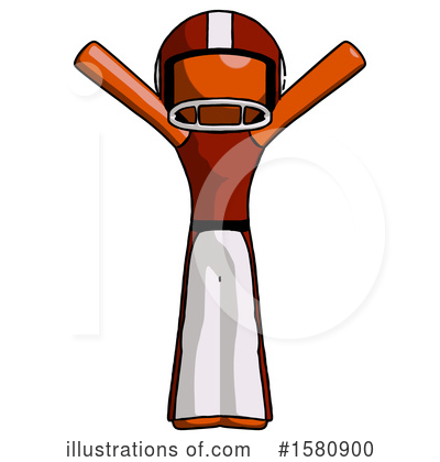 Royalty-Free (RF) Orange Design Mascot Clipart Illustration by Leo Blanchette - Stock Sample #1580900