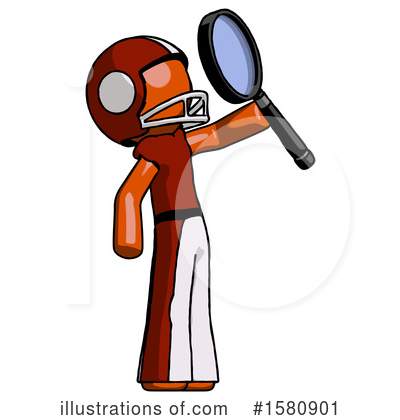 Royalty-Free (RF) Orange Design Mascot Clipart Illustration by Leo Blanchette - Stock Sample #1580901