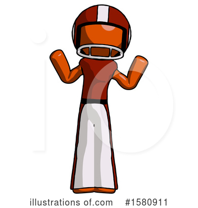 Royalty-Free (RF) Orange Design Mascot Clipart Illustration by Leo Blanchette - Stock Sample #1580911