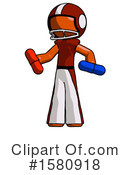 Orange Design Mascot Clipart #1580918 by Leo Blanchette