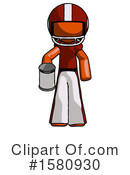 Orange Design Mascot Clipart #1580930 by Leo Blanchette