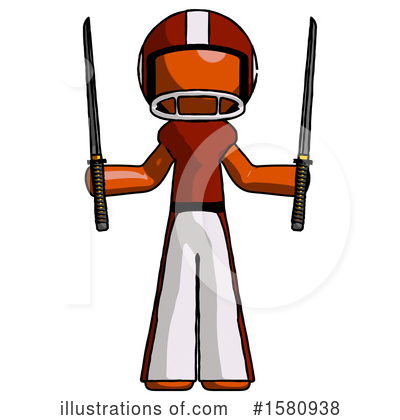 Royalty-Free (RF) Orange Design Mascot Clipart Illustration by Leo Blanchette - Stock Sample #1580938
