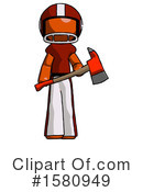 Orange Design Mascot Clipart #1580949 by Leo Blanchette