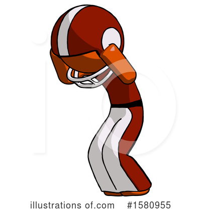 Royalty-Free (RF) Orange Design Mascot Clipart Illustration by Leo Blanchette - Stock Sample #1580955