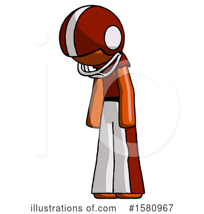 Royalty-Free (RF) Orange Design Mascot Clipart Illustration by Leo Blanchette - Stock Sample #1580967