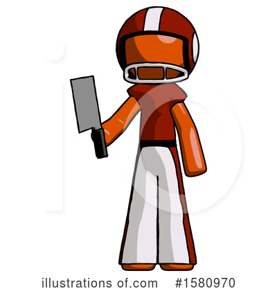 Royalty-Free (RF) Orange Design Mascot Clipart Illustration by Leo Blanchette - Stock Sample #1580970