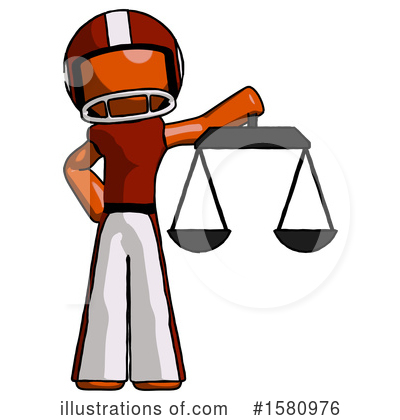 Royalty-Free (RF) Orange Design Mascot Clipart Illustration by Leo Blanchette - Stock Sample #1580976