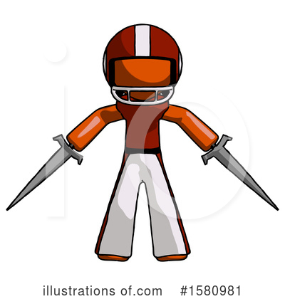 Royalty-Free (RF) Orange Design Mascot Clipart Illustration by Leo Blanchette - Stock Sample #1580981
