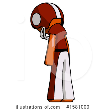 Royalty-Free (RF) Orange Design Mascot Clipart Illustration by Leo Blanchette - Stock Sample #1581000