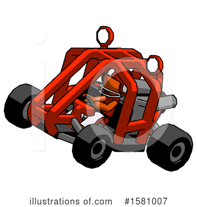 Royalty-Free (RF) Orange Design Mascot Clipart Illustration by Leo Blanchette - Stock Sample #1581007