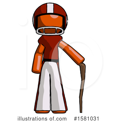 Royalty-Free (RF) Orange Design Mascot Clipart Illustration by Leo Blanchette - Stock Sample #1581031