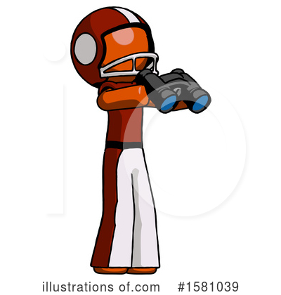 Royalty-Free (RF) Orange Design Mascot Clipart Illustration by Leo Blanchette - Stock Sample #1581039