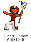 Orange Design Mascot Clipart #1581045 by Leo Blanchette