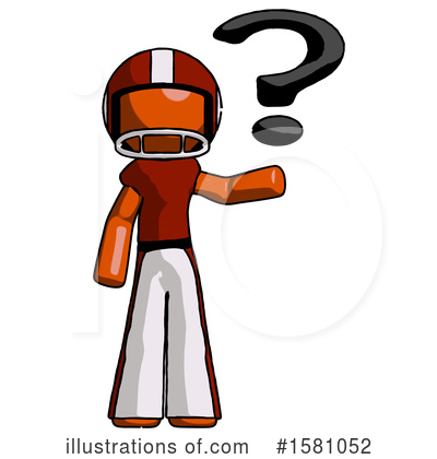 Royalty-Free (RF) Orange Design Mascot Clipart Illustration by Leo Blanchette - Stock Sample #1581052