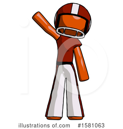 Royalty-Free (RF) Orange Design Mascot Clipart Illustration by Leo Blanchette - Stock Sample #1581063