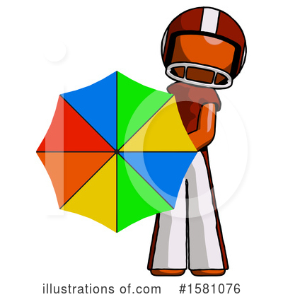 Royalty-Free (RF) Orange Design Mascot Clipart Illustration by Leo Blanchette - Stock Sample #1581076