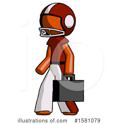Royalty-Free (RF) Orange Design Mascot Clipart Illustration by Leo Blanchette - Stock Sample #1581079