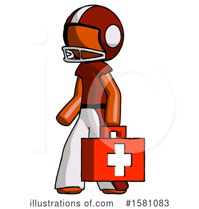 Royalty-Free (RF) Orange Design Mascot Clipart Illustration by Leo Blanchette - Stock Sample #1581083