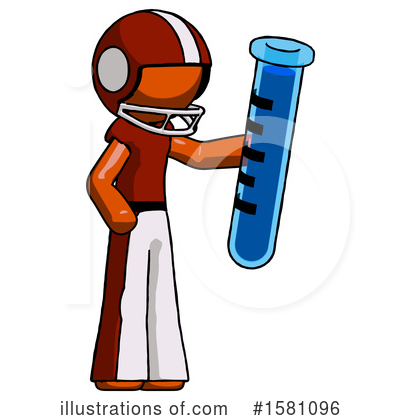 Royalty-Free (RF) Orange Design Mascot Clipart Illustration by Leo Blanchette - Stock Sample #1581096