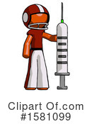 Orange Design Mascot Clipart #1581099 by Leo Blanchette