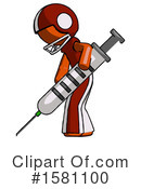 Orange Design Mascot Clipart #1581100 by Leo Blanchette