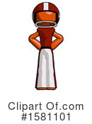 Orange Design Mascot Clipart #1581101 by Leo Blanchette