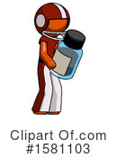Orange Design Mascot Clipart #1581103 by Leo Blanchette