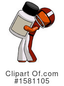 Orange Design Mascot Clipart #1581105 by Leo Blanchette