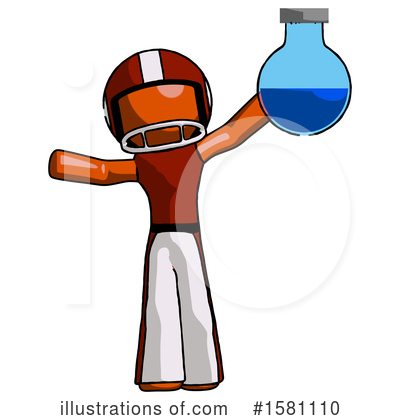 Royalty-Free (RF) Orange Design Mascot Clipart Illustration by Leo Blanchette - Stock Sample #1581110