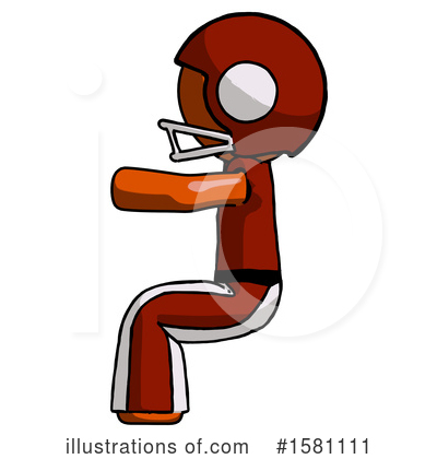Royalty-Free (RF) Orange Design Mascot Clipart Illustration by Leo Blanchette - Stock Sample #1581111