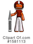 Orange Design Mascot Clipart #1581113 by Leo Blanchette